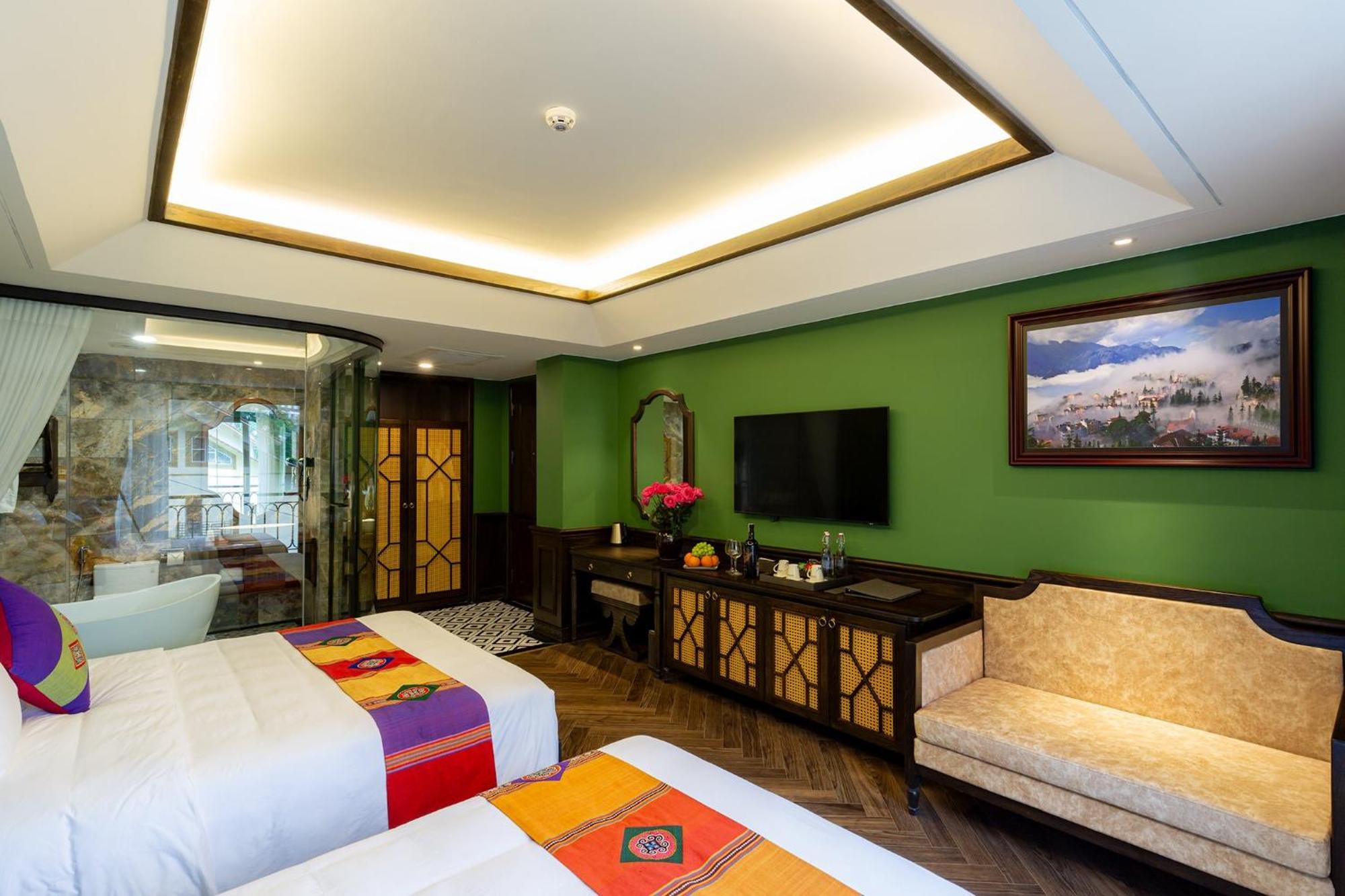 Fansipan View Hotel سابا المظهر الخارجي الصورة