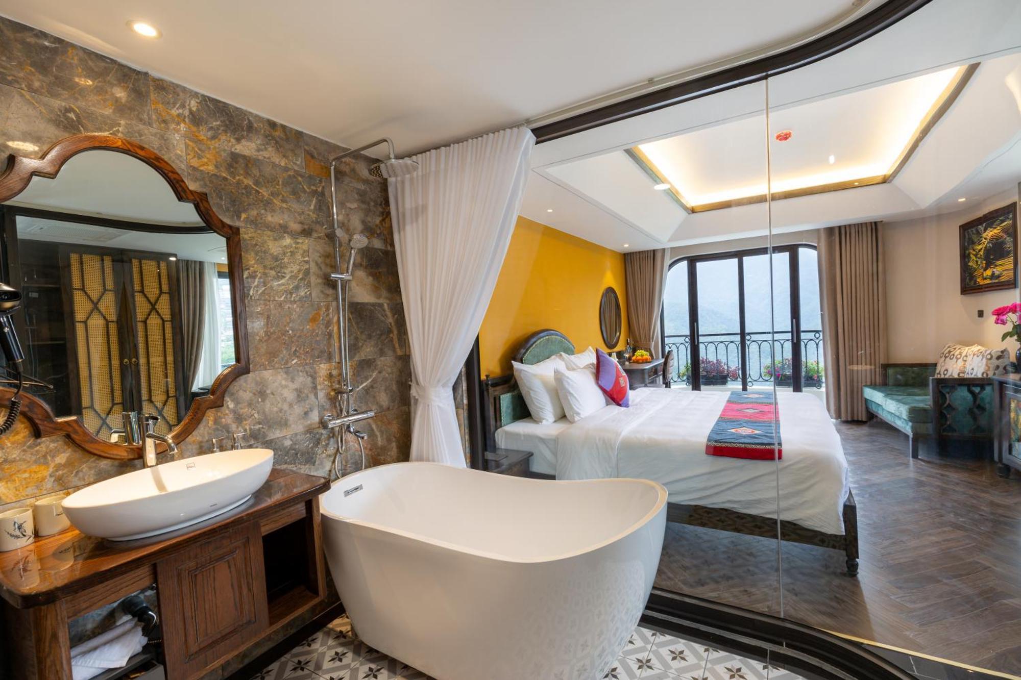 Fansipan View Hotel سابا المظهر الخارجي الصورة
